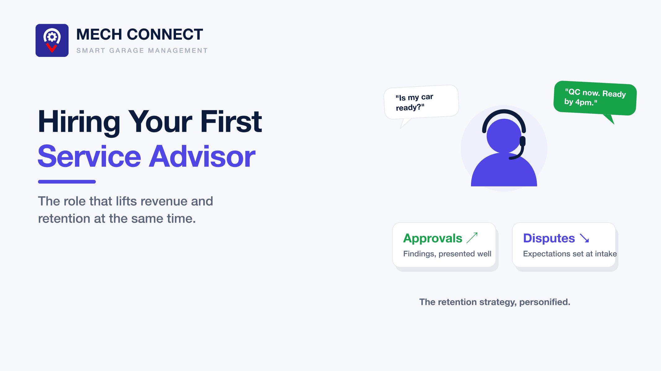 Hiring Your First Service Advisor (and Why It Changes Everything)